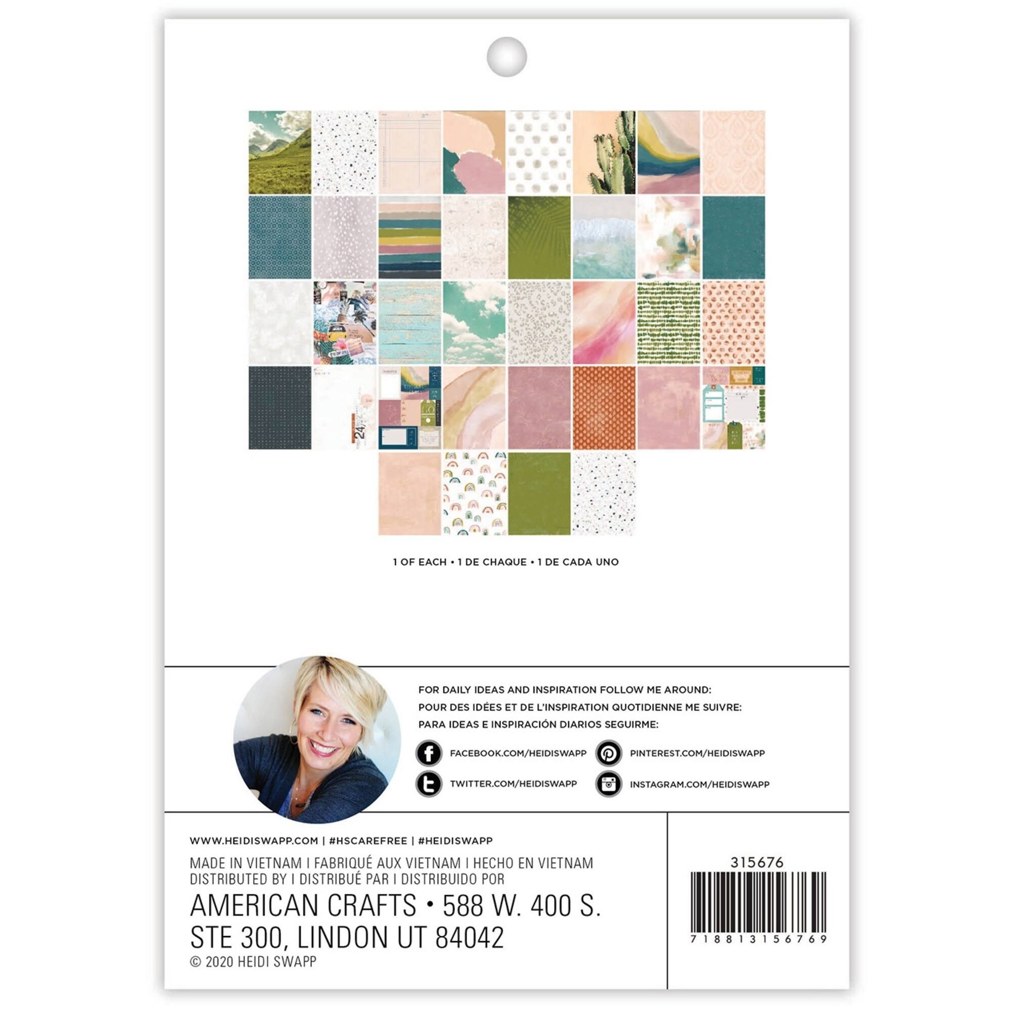 Heidi Swapp™ Care Free Paper Pad, 6" x 8"